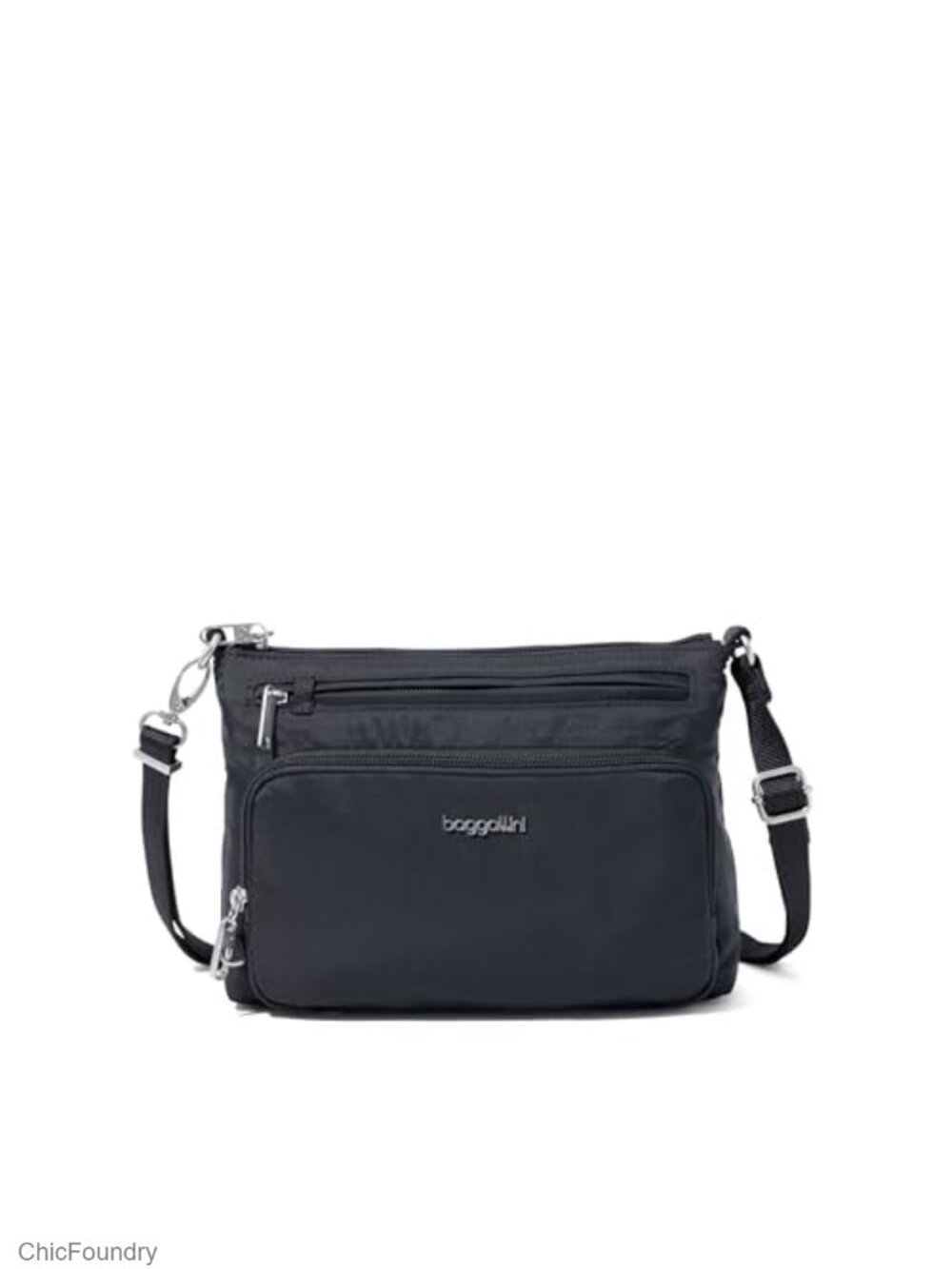 Anti-Theft Travel Crossbody with RFID Blocker, Slash-Resistant Nylon
